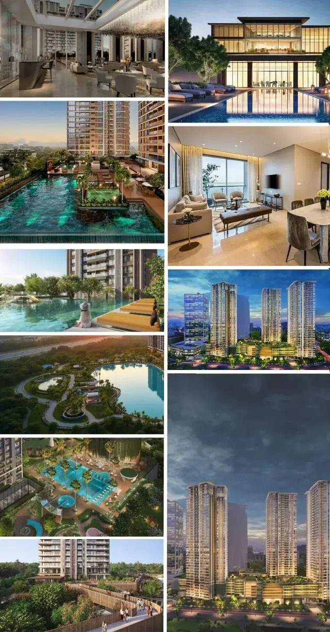 L&T Wagle Estate Tower Elevation